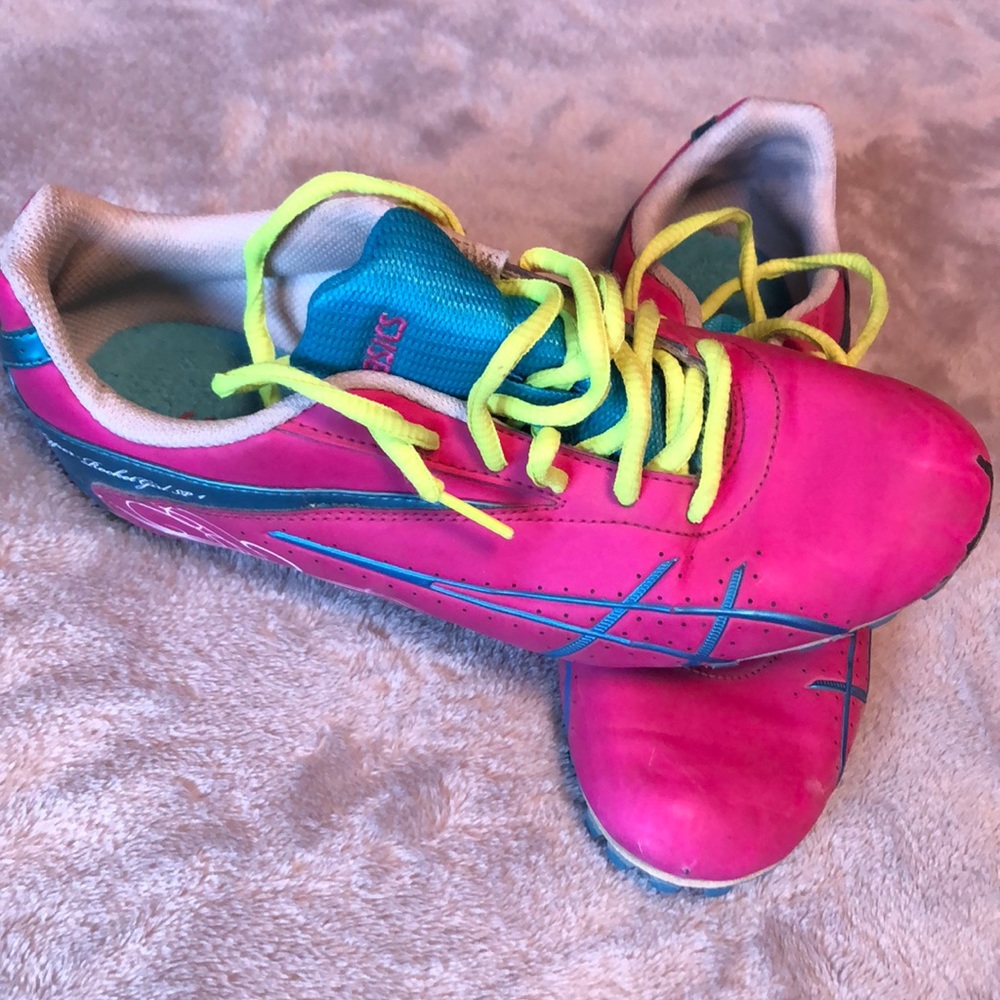 ASICS track shoes